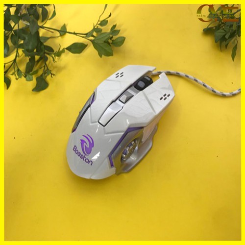 Chuột Máy Tính Có Dây BOSSTON BS12 - Chuột Led Chơi Game - Chuột PC Laptop Gaming | BigBuy360 - bigbuy360.vn