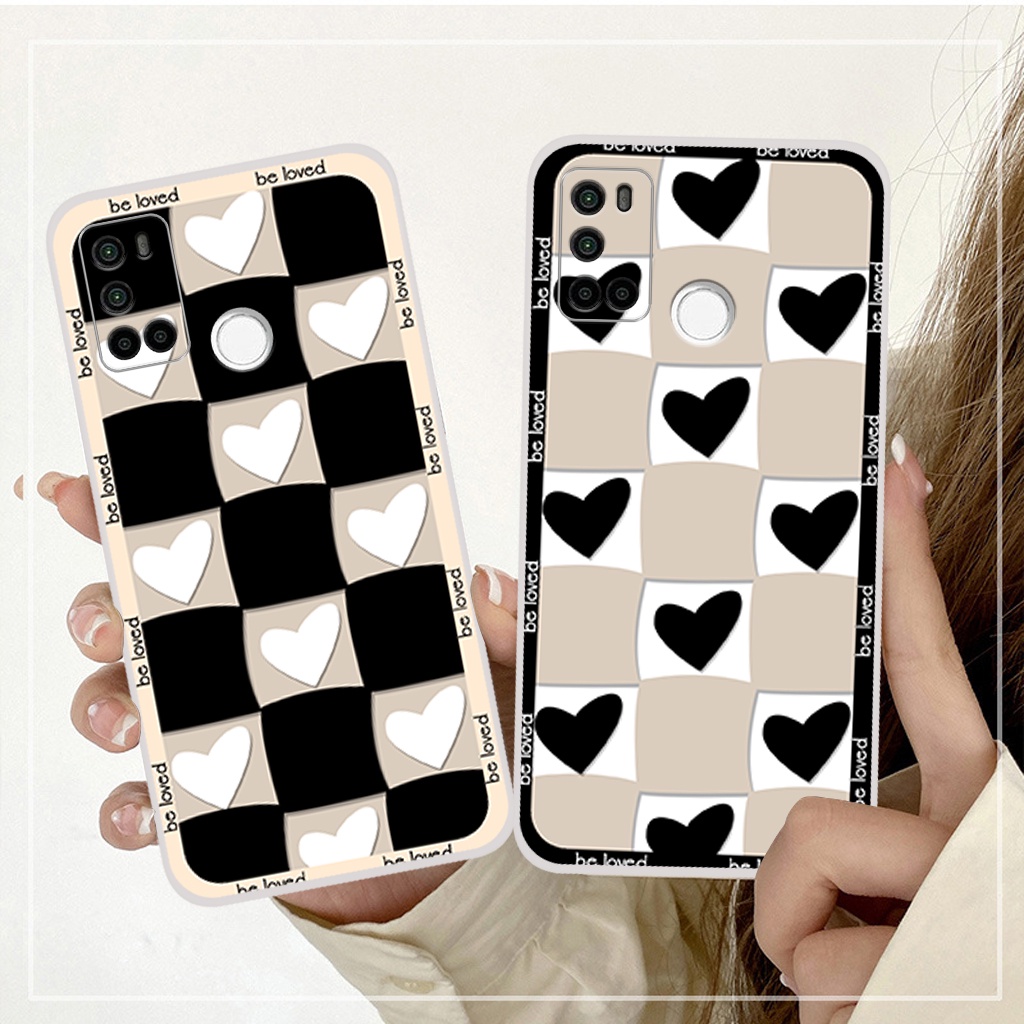 Ốp lưng Vsmart Joy 4 họa tiết trái tim, gấu caro thời trang