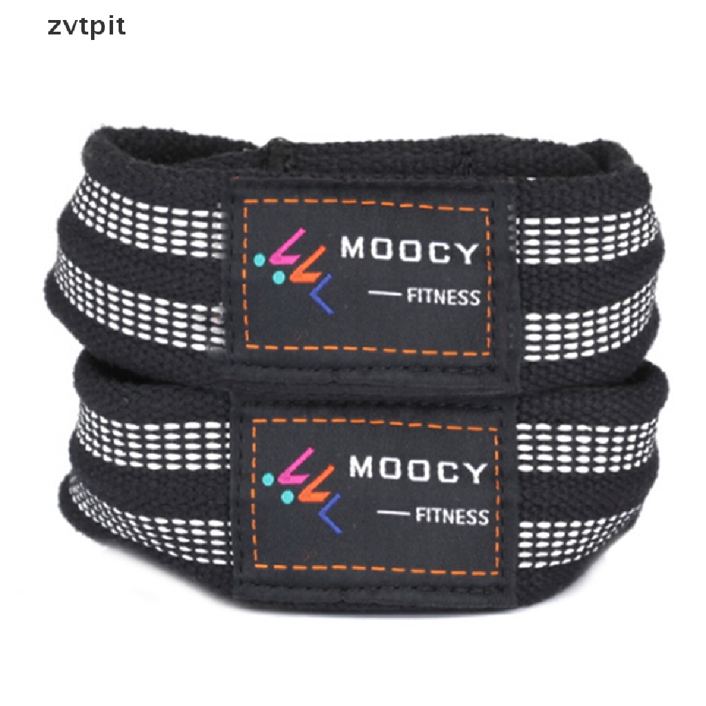 [ZVPT] 1Pair Figure 8 Straps for Deadlift Weight Lifting Shrugs Heavy Duty Grip Band DSF
