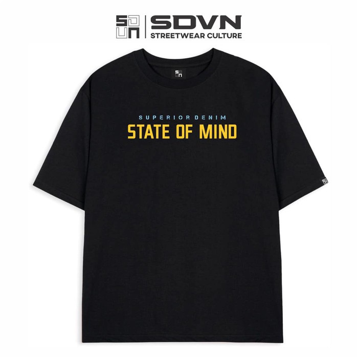 Áo Thun Unisex Nam Nữ Form Rộng Local Brand SDVN STATE OF MIND