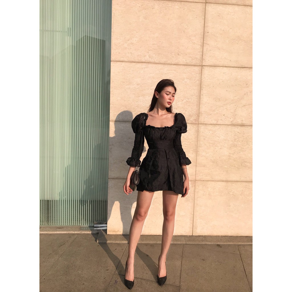 HEYBEE Đầm kiểu tay phồng - JEZEBEL DRESS HT635 | BigBuy360 - bigbuy360.vn