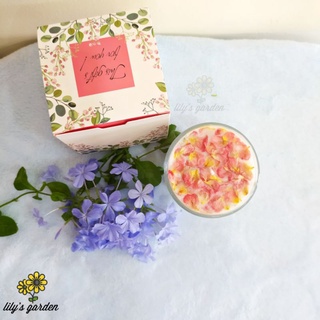 NẾN THƠM CAO CẤP ( DRIED FLOWER CANDLES )
