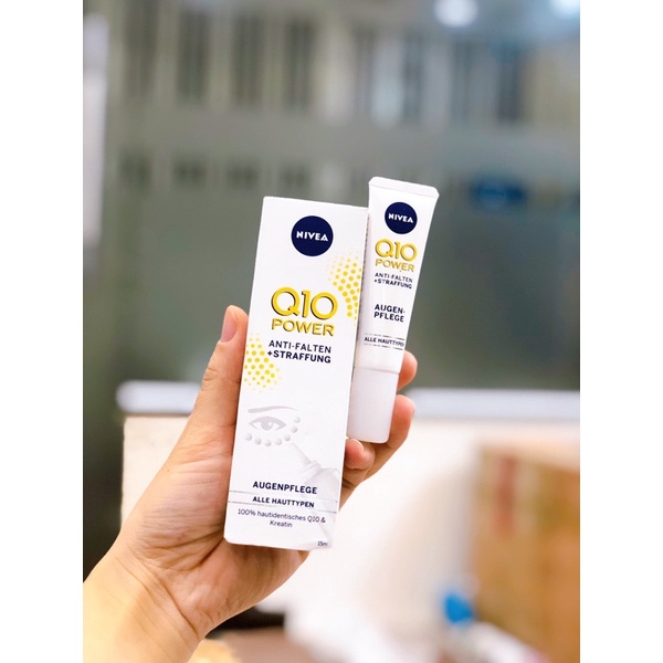 Kem chống nhăn vùng mắt Nivea Q10 anti Falten