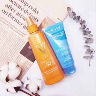 SET KEM CHỐNG NẮNG VICHY TẶNG KEM NHẢ NẮNG