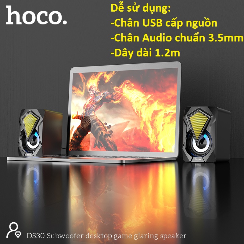 Loa máy tính mini  công suất 3W hoco DS30