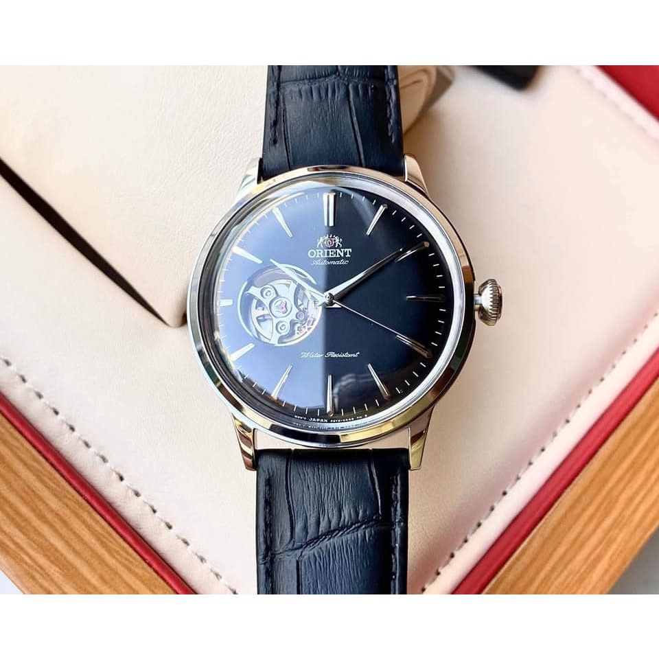 Đồng hồ Nam ORIENT BAMBINO OPEN HEART RA-AG0004B10B