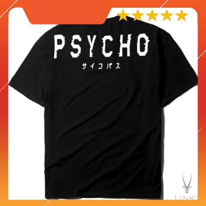 Áo phông in hinh P-Y-C-H-O ⚡𝐅𝐑𝐄𝐄𝐒𝐇𝐈𝐏 ⚡Áo phông cotton chất đẹp mát, áo unisex, áo phông trắng đen | BigBuy360 - bigbuy360.vn