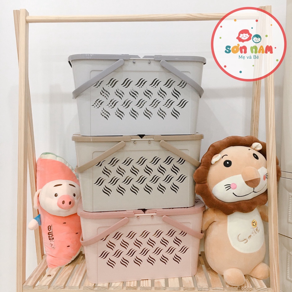 Làn Nhựa Cho Mẹ Chuẩn Bị Đi Sinh MONMON Màu Sắc Cực Đẹp Mẫu Mới Nhất