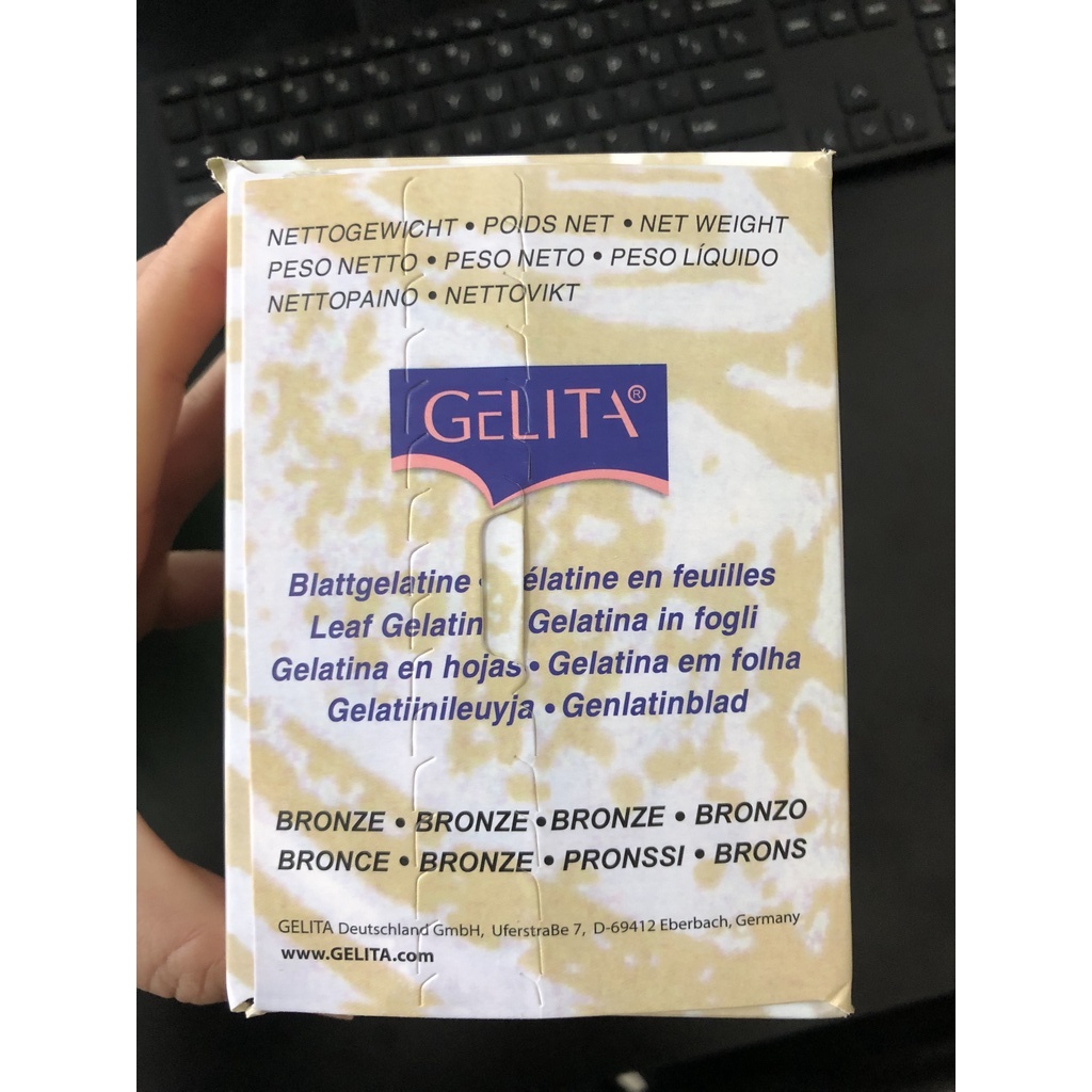 Gelatin Lá GELITA 1kg