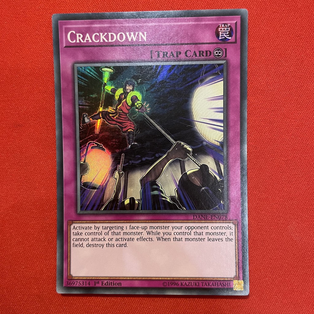 [EN-JP]Thẻ Bài Yugioh Chính Hãng] Crackdown