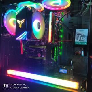 Tản nhiệt khí cpu, fan cpu Jonsbo Cr1200 Fan LED RGB -Máy Tính Báo Hồng