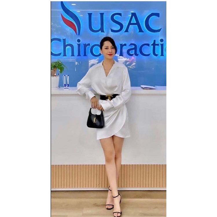 Váy ngắn satin thanh lịch mới mùa hè ZARA dành cho nữ 9492331 9492650