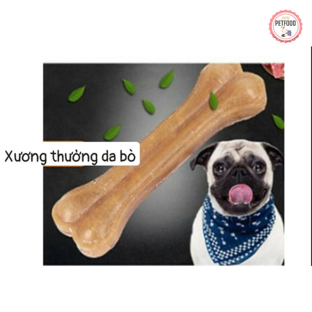 [HCM] Xương thưởng da bò gặm sạch răng cho chó, cho cún yêu