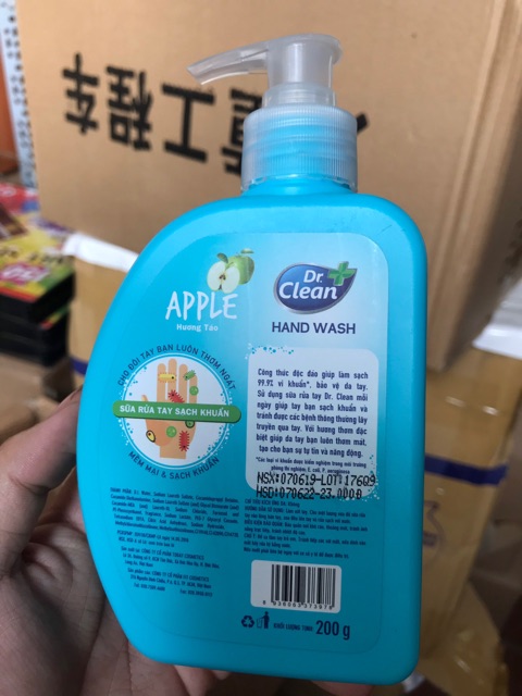 NƯỚC RỬA TAY DR CLEAN