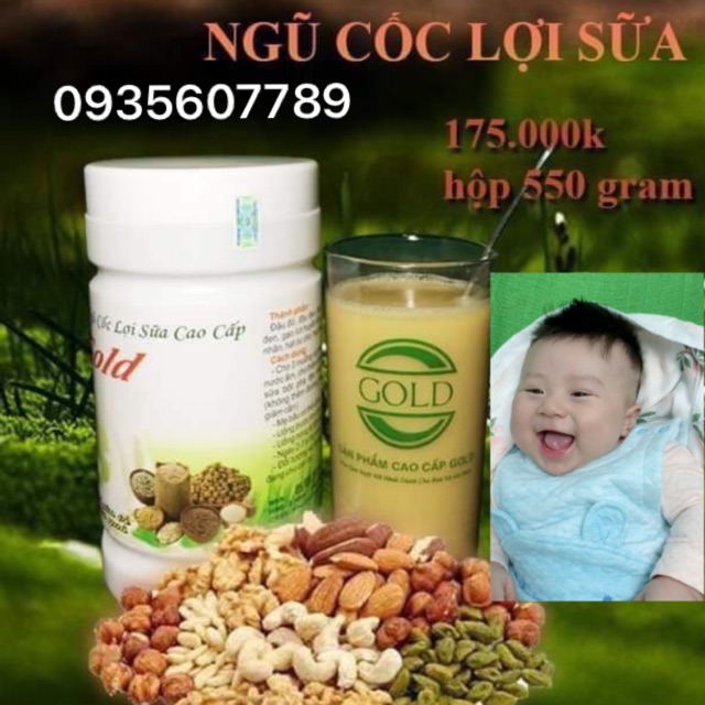 Ngũ cốc lợi sữa Gold cao cấp