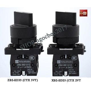 CÔNG TẮC XOAY XB2-ED33 3VT VÀ XB2-ED25 2VT