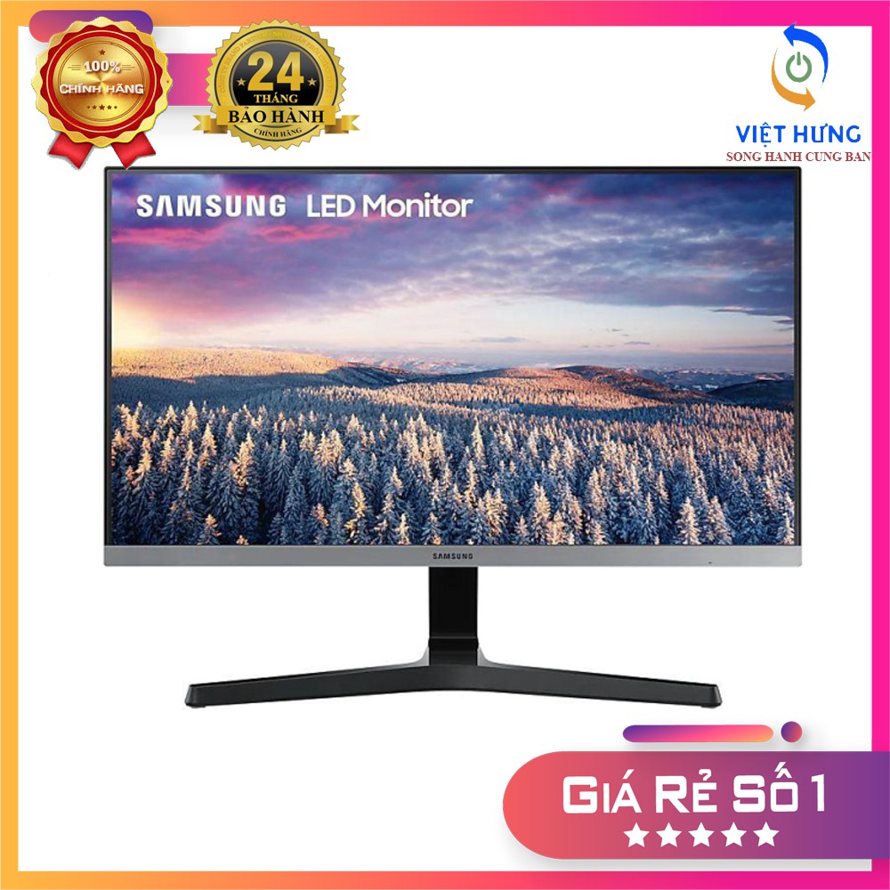 Màn hình Samsung LS24R350FHEXXV (23.8 inch/FHD/LED/IPS/250cd/m²/HDMI+VGA/75Hz/5ms)
