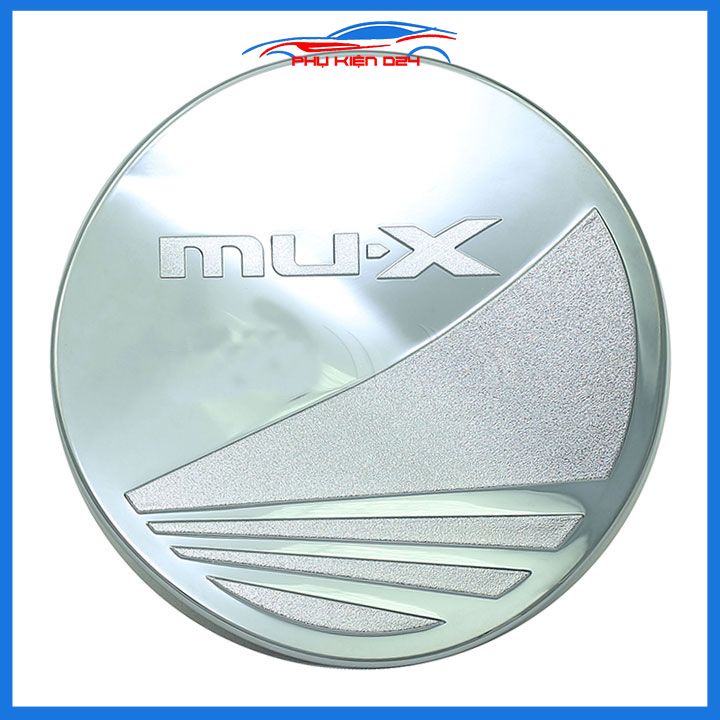 Ốp nắp bình xăng Mux, Mu-X mạ crom chống trầy trang trí ô tô