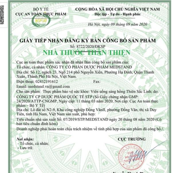 THIÊN SẮC LINH – Hỗ trợ cân bằng nội tiết tố nữ, chống oxy hoá ở phụ nữ, giảm nám da, sạm da (3 lọ x15 viên)