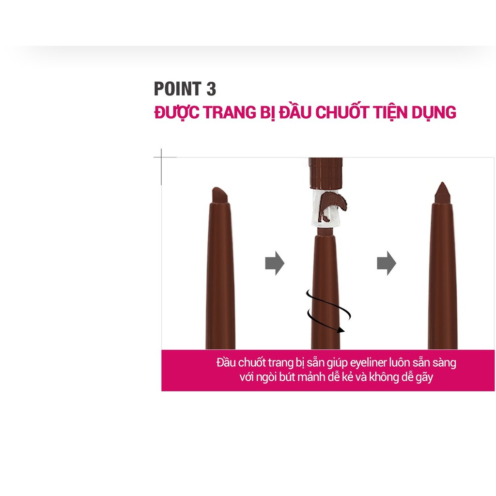Gel kẻ mắt Bbia Last Auto Gel Eyeliner (10 màu) 0.3g - Bbia Offical Store | BigBuy360 - bigbuy360.vn