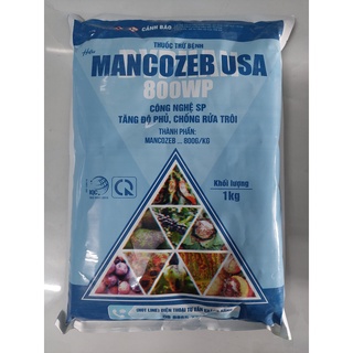 Thuốc trừ nấm bệnh mancozeb usa bột vàng 80wp 1kg