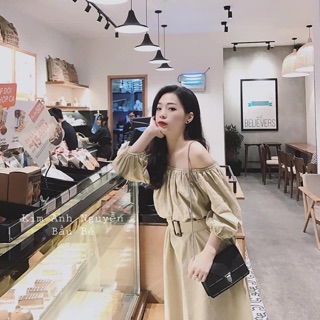 Váy trễ vai siu xinh