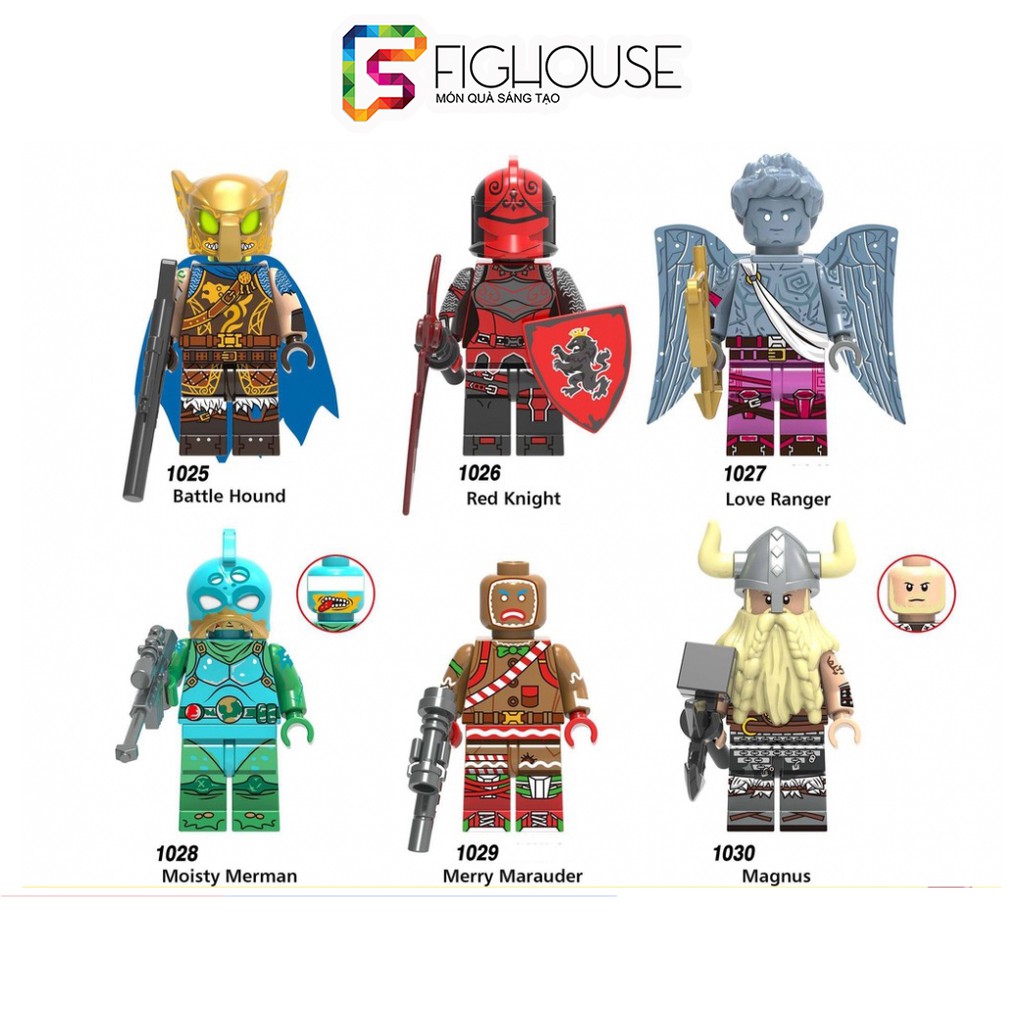 Minifigures Các Nhân Vật Trong Fortlegend Mới Nhất X0228 - Đồ Chơi Lắp Ráp non-lego Xếp Hình [A20]