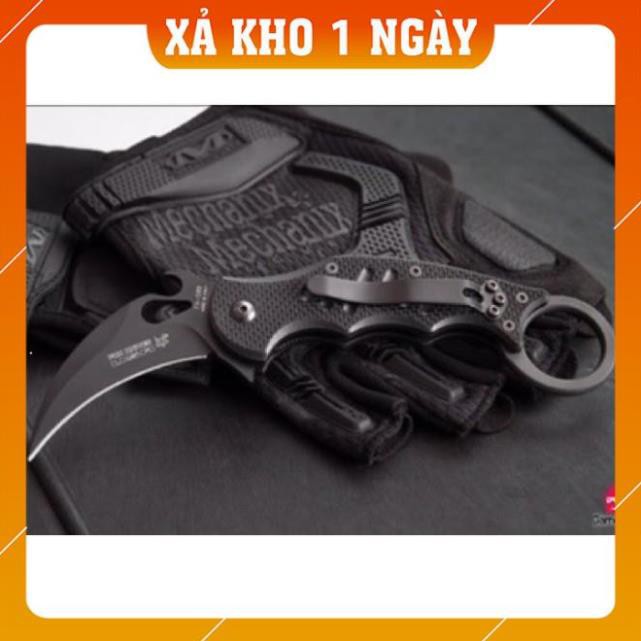 Dao Phượt Gấp karambit Fox Trắng Cắt Gọt Hoa Quả