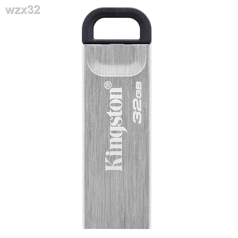 ✗▥◑Kingston U Disk 32G Tốc độ cao USB3.2 kim loại DTKN 64G Flash Office Business Student 128g USB Drive