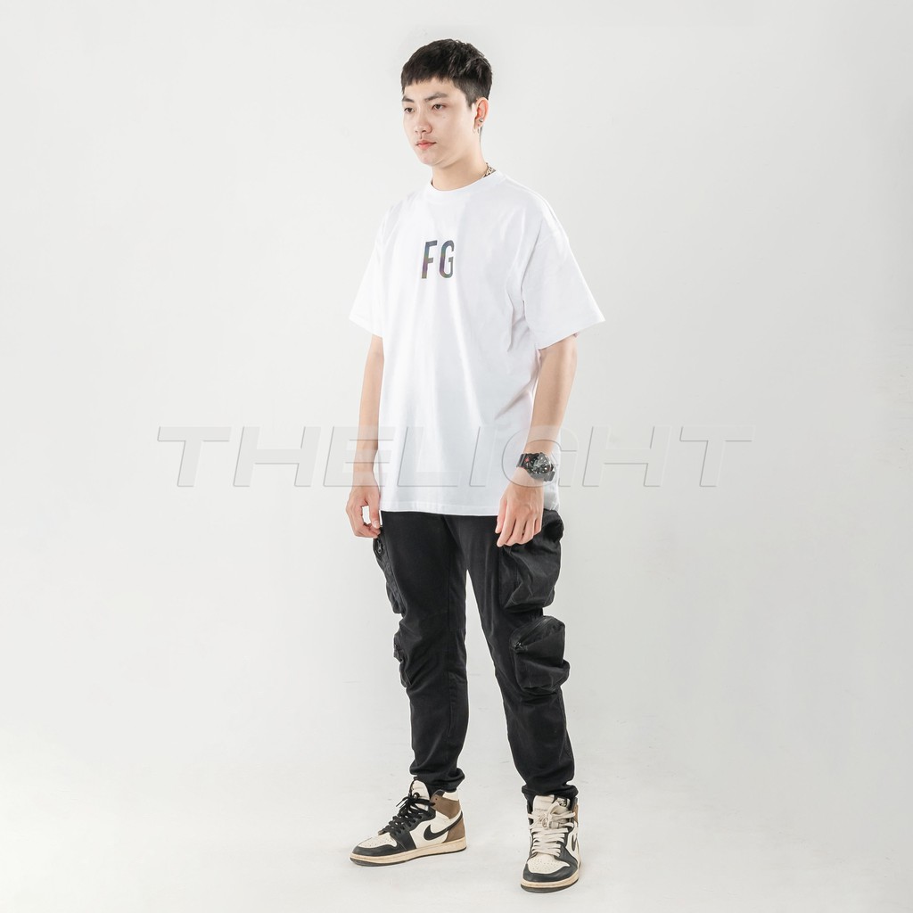 Áo thun tay lỡ FEAR OF GOD FOG mainline FG phông Unisex nam nữ Premium Cotton oversize form rộng | BigBuy360 - bigbuy360.vn