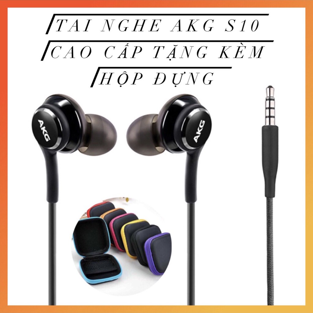 { Siêu Phẩm } Tai Nghe Samsung AKG S10 Nhét Tai,Âm Thanh Cực Hay,Bass Treble Căng,Dùng Cho Các Đời Có Jack 3.5mm