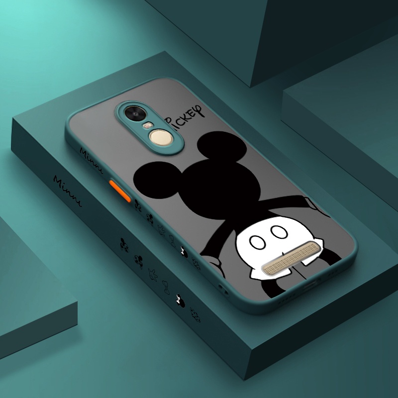 Ốp Điện Thoại Cứng Chống Sốc Mặt Nhám Họa Tiết Chuột Mickey Cho Xiaomi Redmi Note 3 Pro Note 2