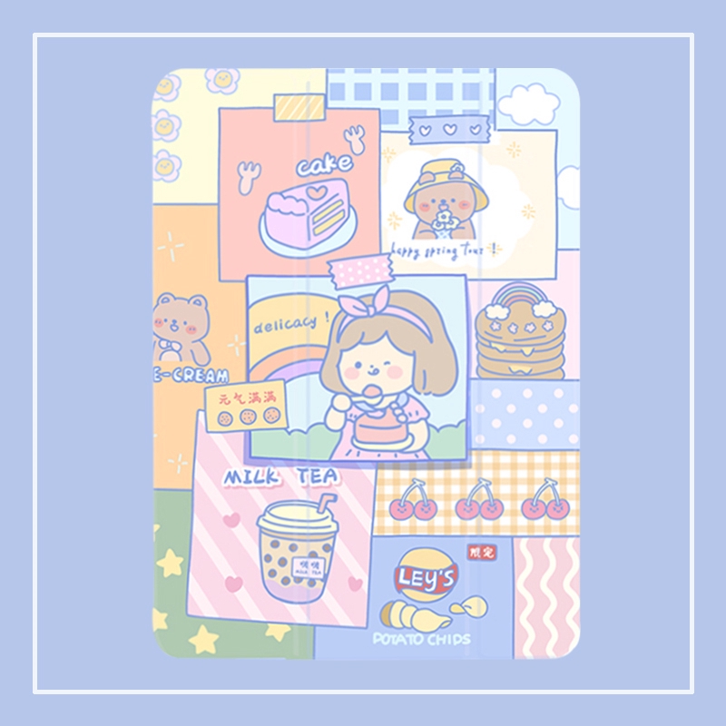 Bao Da Có Thể Gấp Đứng Và Ngăn Đựng Thẻ Họa Tiết Thời Trang Dành Cho Ipad Pro 2011 2018 Air 3 2 1 Air 4 Ipad 2018 2018 Mini5 | BigBuy360 - bigbuy360.vn