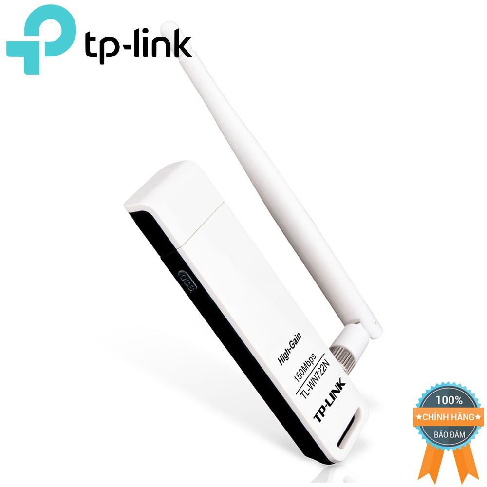 USB Thu sóng wifi TP-Link 722N V3.0 CHÍNH HÃNG PHÂN PHỐI