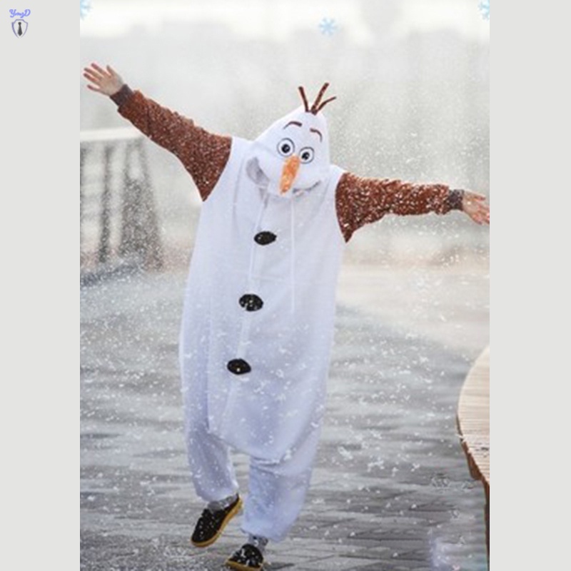 Bộ Đồ Ngủ Liền Thân Hóa Trang Nhân Vật Olaf Trong One Piece Cho Nam Và Nữ