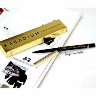 Chì Kẻ Mắt Chống Thấm Karadium Waterproof Eyeliner Pencil Black