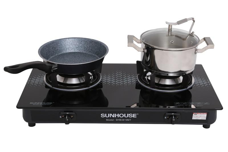 Bếp gas Sunhouse SHB3819MT TẶNG VAN + DÂY DẪN GAS MỚI 98-99% BẢO HÀNH CHÍNH HÃNG 2 NAM