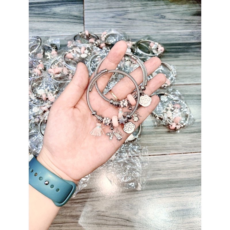 VÒNG TAY❤️FREE SHIP❤️LẮC TAY CHARM MẠ BẠC MẪU MỚI