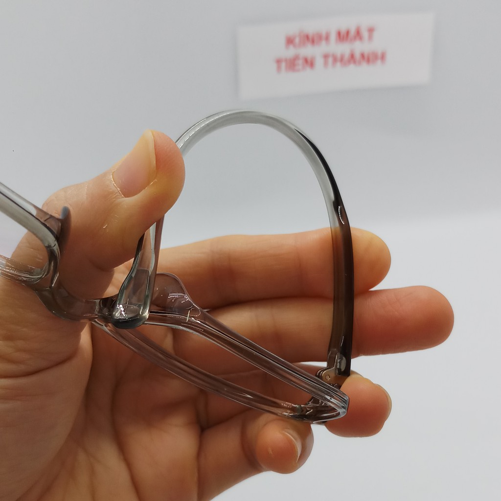 Mắt Kính Nhựa Dẻo HQ Dáng Vuông Nhỏ Hạn Chế Độ Dày Mắt Kính V211  - Kính Mắt Tiến Thành