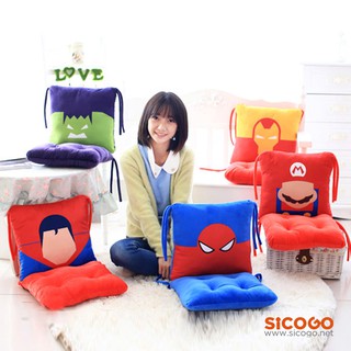Bộ gối tựa lưng và gối ngồi hoạt hình độc đáo Sicogo