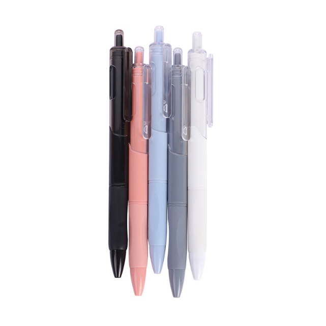 Bút Bi Mực Đen Nhanh Khô Ngòi 0.5mm