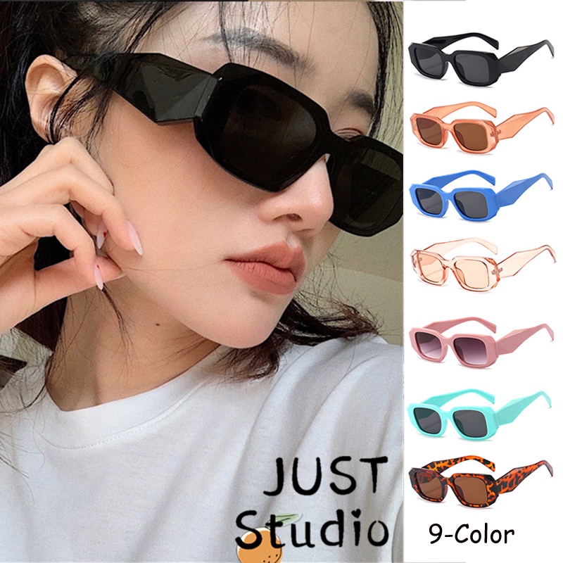 Kính Mát Gọng Vuông Chống Tia UV400 Thời Trang Dành Cho Nữ