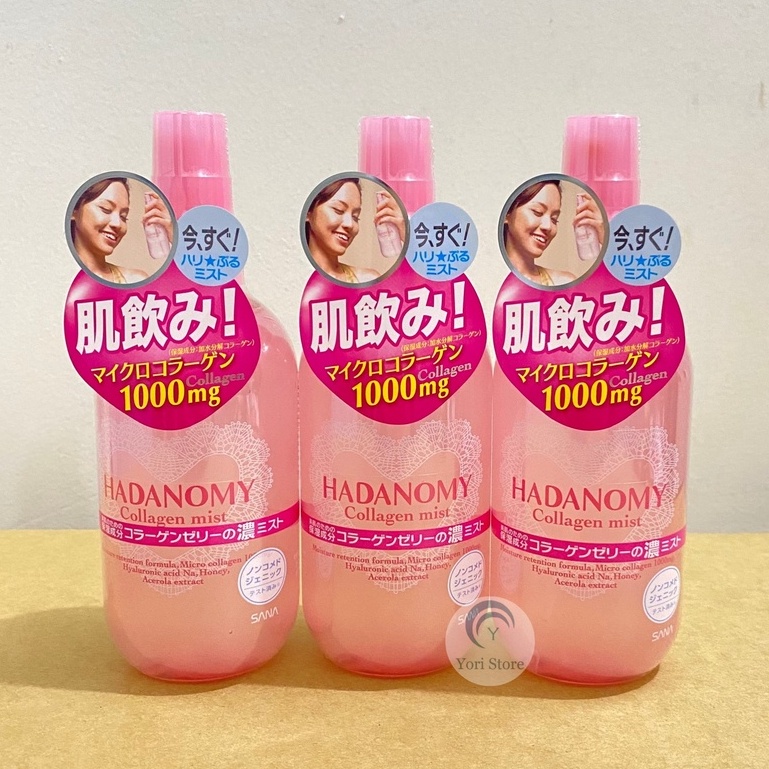 Xịt khoáng Hadanomy Collagen 1000mg Nhật Bản