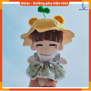 Nón bucket mầm cây cho doll 20-22cm ( G4D08 )
