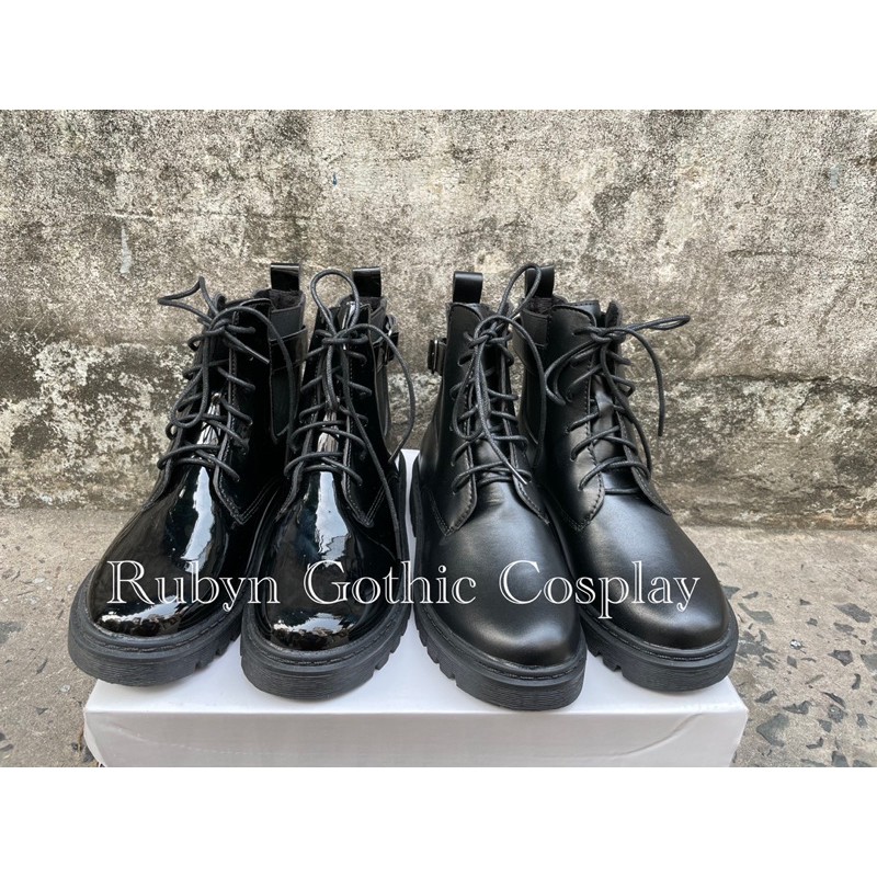 [Video+Ảnh Thật] [ Size 1.5 ]🔥Giày Boots Chiến Binh Mẫu mới 2021 ( BÓNG và NHÁM ) Size 35 - 40