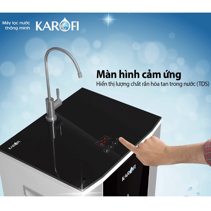 Máy lọc nước RO KAROFI iRO 2.0 K9IQ-2 (9 cấp lọc - Đèn UV diệt khuẩn)