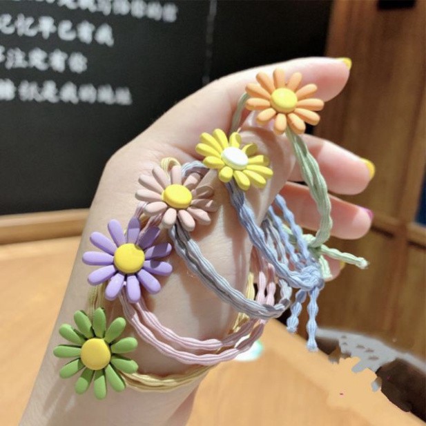 Dây Buộc Tóc Thời Trang Thun Hàn Quốc Siêu Xinh Nhiều Mẩu Xinh Xắn Cho Các Bạn Nữ