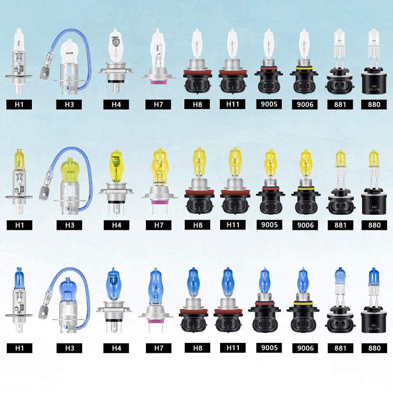 Set 2 Bóng Đèn Sương Mù Lymoyo H7 H4 H1 H3 H8 H9 H11 9005 Hb3 9006 Hb4 3000k 4300k 6000k Tiện Dụng Cho Xe Hơi