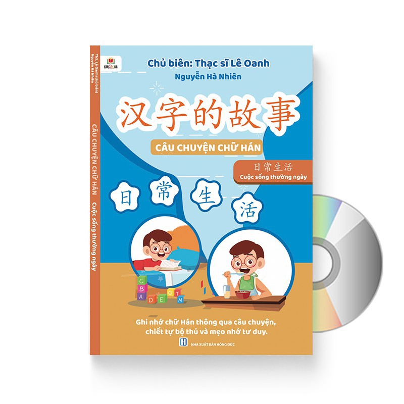 Sách - Câu Chuyện Chữ Hán – Cuộc Sống Thường Ngày + DVD tài liệu