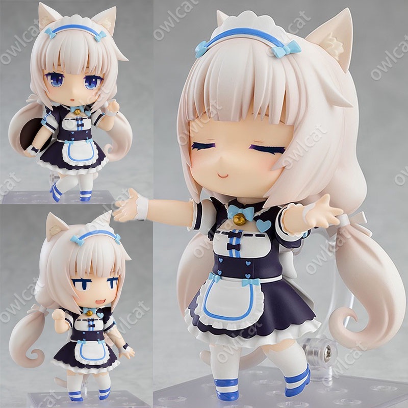 Mô Hình Nekkopara Vanilla  1248# Mô Hình Nhân Vật Shokora Minaduki Và Cô Gái Phục Sinh Đóng Hộp 10cm Trong Hộp Nendoroid
